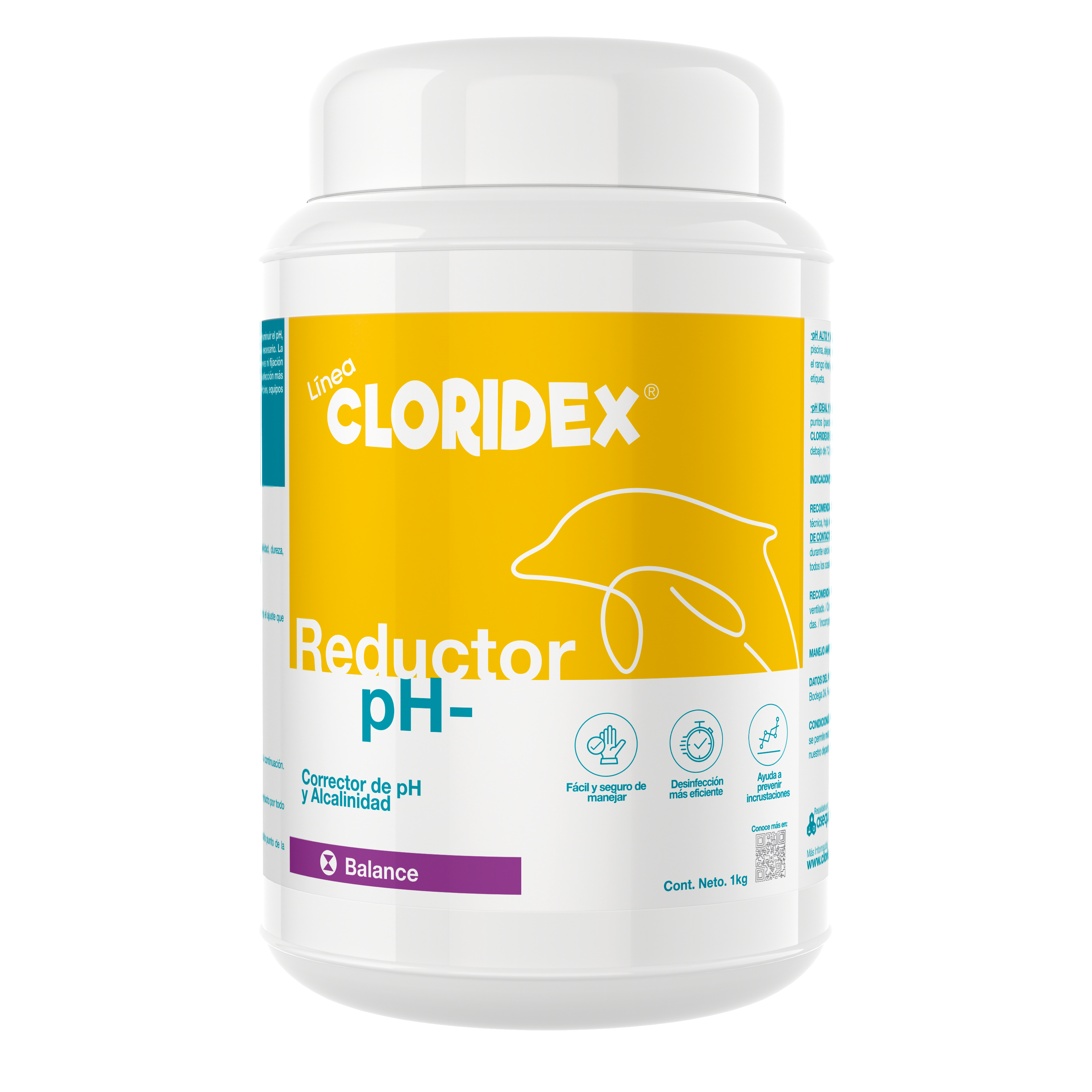 Reductor de pH Cloridex